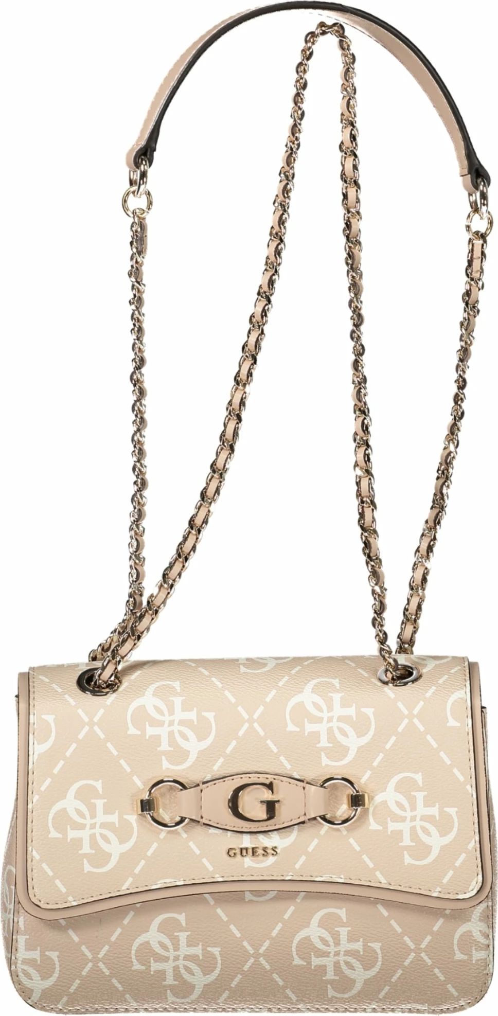 Çantë femrash GUESS JEANS Izzy, rozë