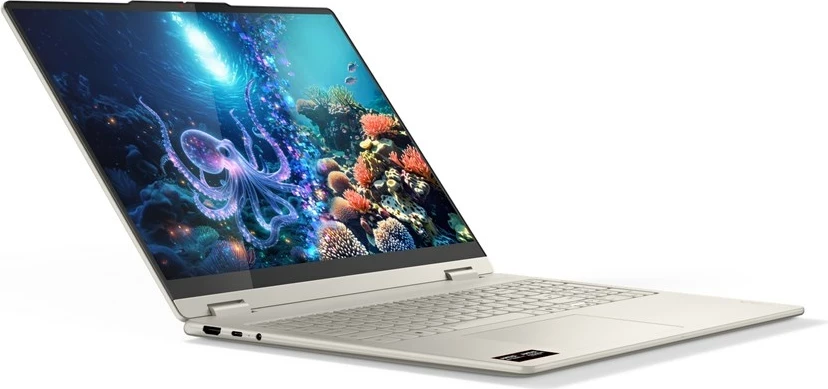 Kompjuter Lenovo Yoga 7 2-në-1, 16", AMD Ryzen AI 7 350, 16 GB RAM, 512 GB SSD, Touchscreen, Argjend