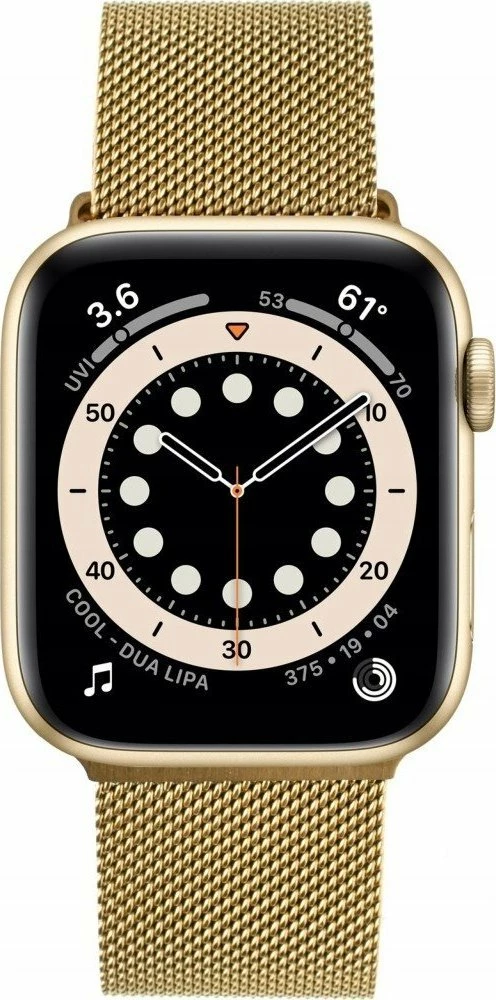 Rrip rrjete (Milanese) për Apple Watch, Fixed, Mesh Strap FIXMEST-436, 42/44/45/49mm, gold