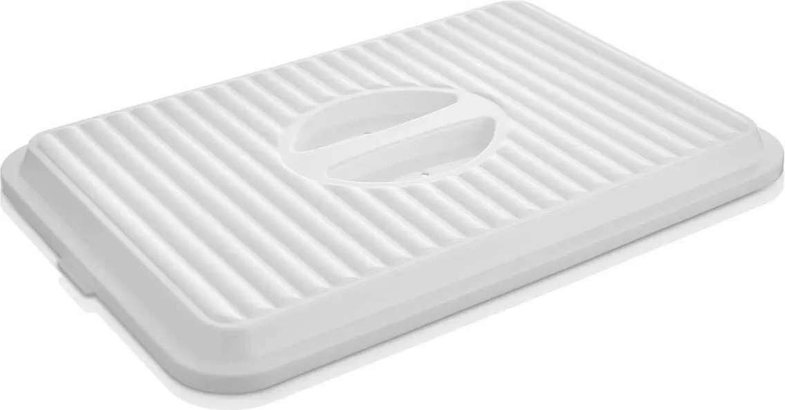 Pjatë për servirje ëmbëlsirash, transparente, Hermia Concept, MCH11029, 40x27cm