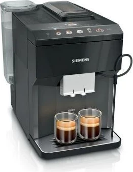 Aparat kafeje Siemens EQ.500 TP513R09, plotësisht automatik, 1.9 L, i zi
