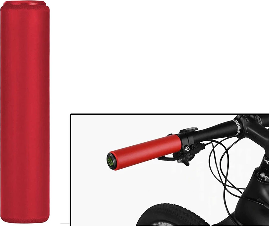 Doreza biçiklete Rockbros GMBT1001RD, silikon, e kuqe