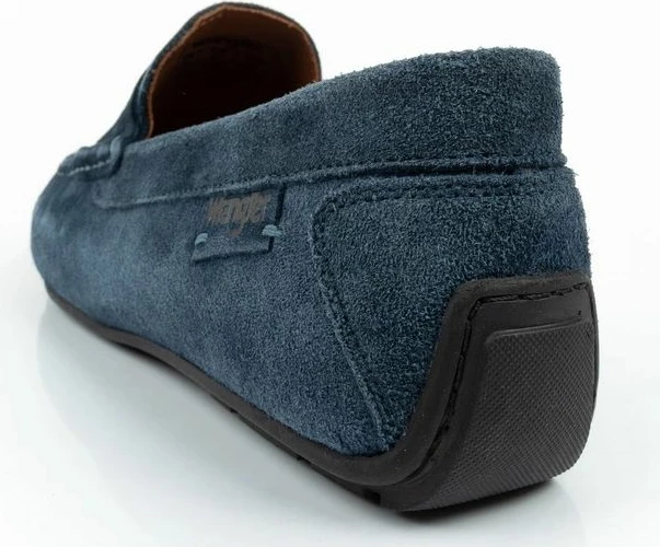 Këpucë meshkuj Wrangler Maifield Suede, navy blue
