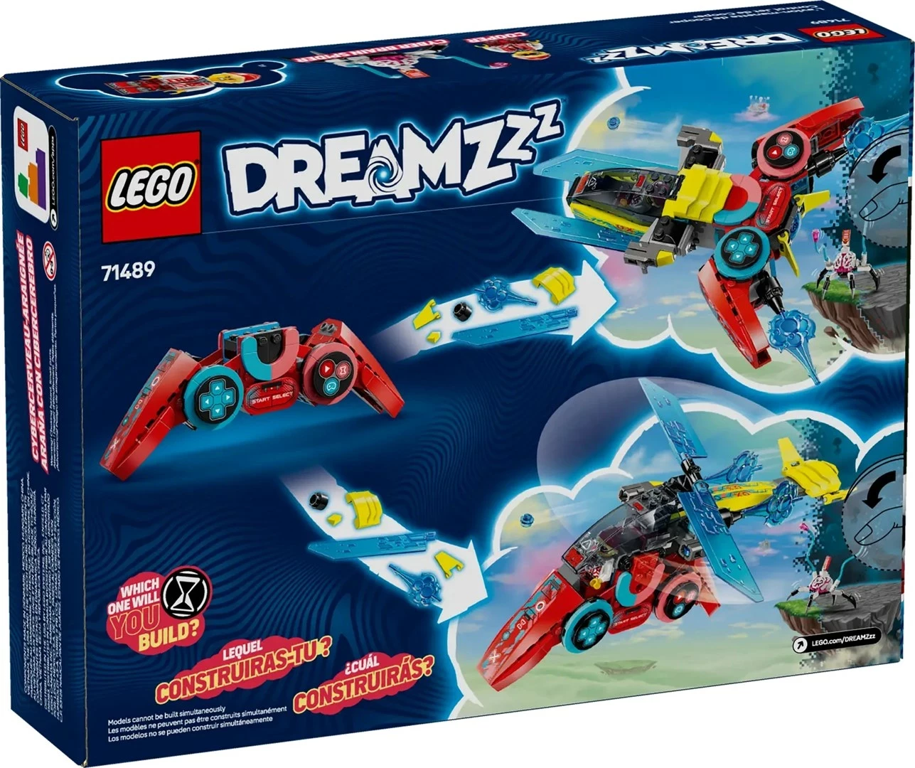 Set LEGO DREAMZZZ 71489 Cooper's Gaming Controller Jet