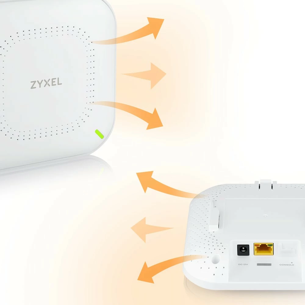Access point Zyxel NWA50AX, 2.4 GHz, 5 GHz, 1775 Mbit/s, bardhë