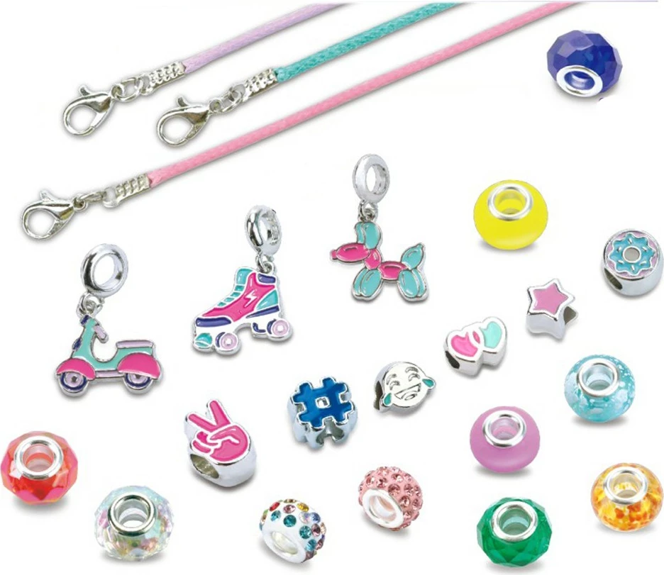 Set për krijim byzylykësh ASKATO, 3 copë, shumëngjyrësh