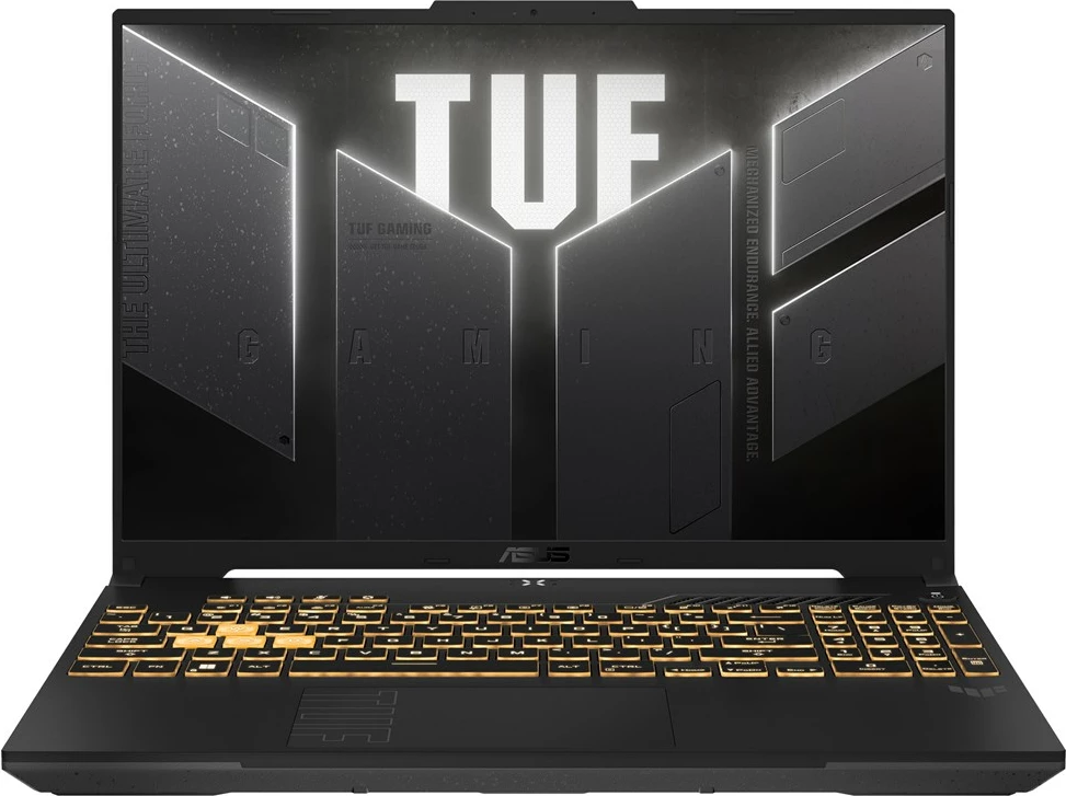 Laptop gaming ASUS TUF Gaming F16 FX607VJ-RL009, 16", Intel Core 5 210H, 16 GB RAM, 512 GB SSD, NVIDIA RTX 3050, Gri