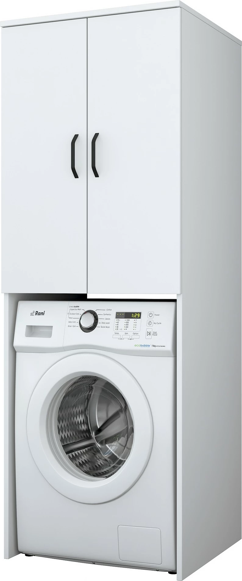 Dollap për lavatriçe, i bardhë, Hanah Home, KD110 - 3192