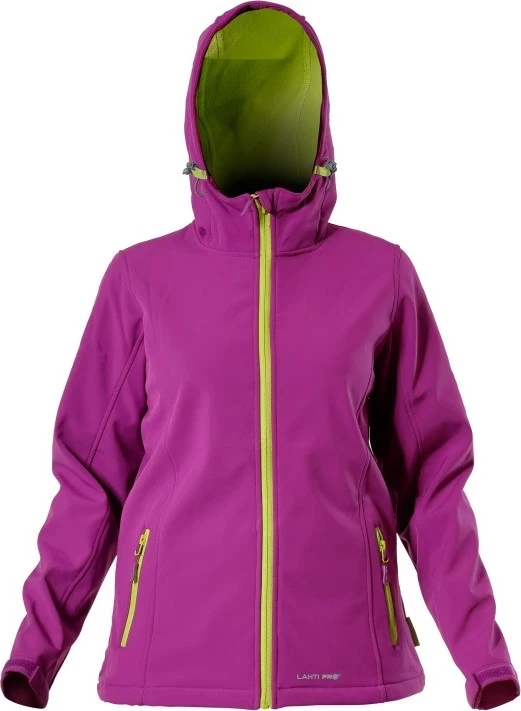 Xhaketë softshell për femra LAHTI PRO L4090503, L, vjollcë