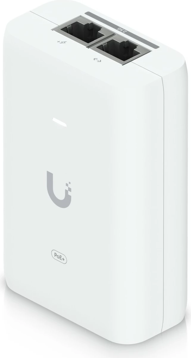 Injektor PoE+ Ubiquiti UACC-POE+-2.5G, 48VDC, 30W, 2.5GbE, i bardhë