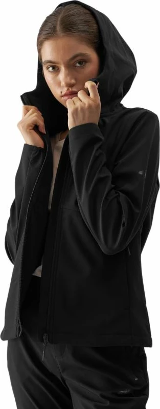Jakne softshell 4f femra, e zezë