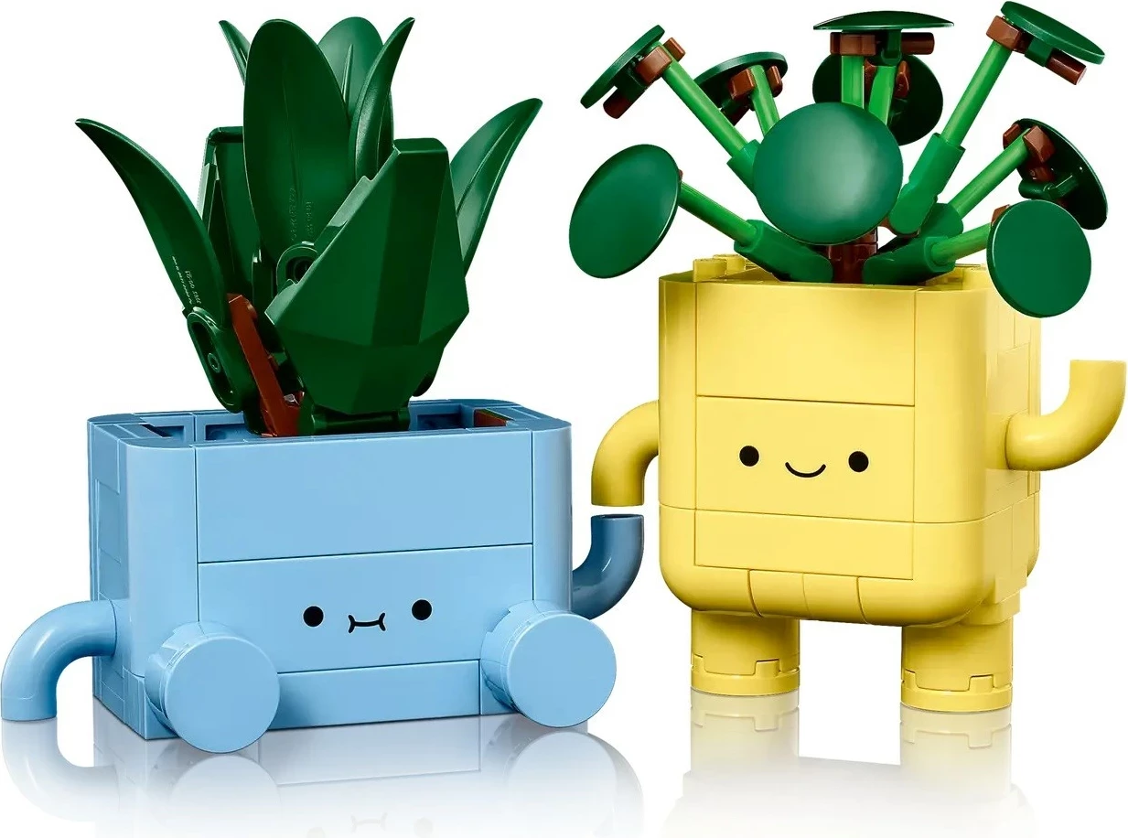 Set LEGO BOTANICALS Happy Plants 10349, 217 pjesë