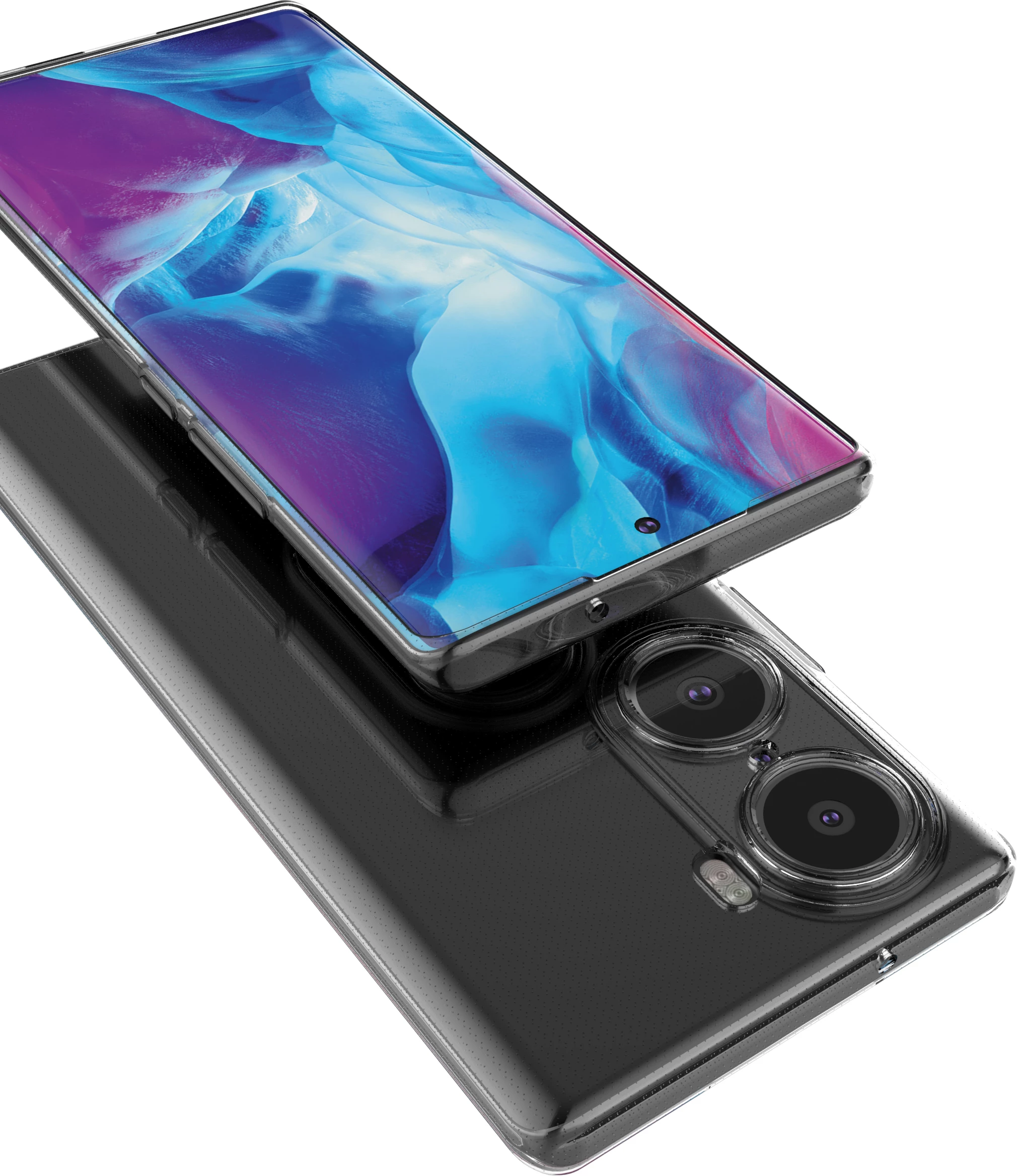 Mbështjellës Hurtel Ultra Clear 0.5mm për Honor 60 Pro, Transparent