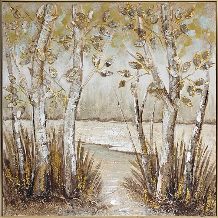 Pikturë kanavacë Leambre I, 102x4.5x102cm