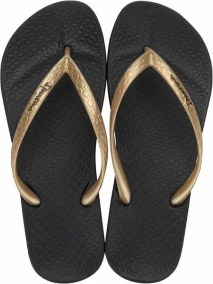 Flip-flopa për femra Ipanema, të zeza dhe të arta
