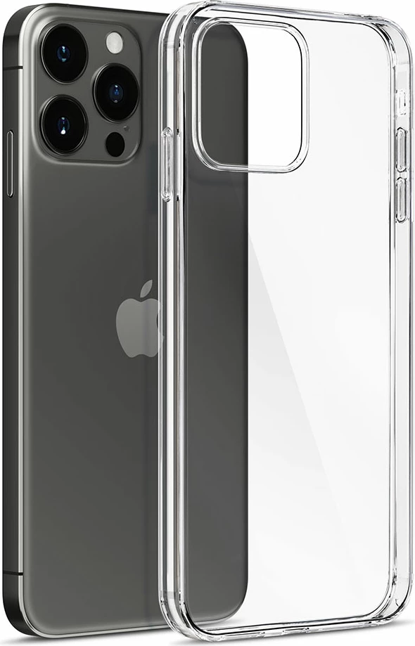 Mbështjellës 3mk Protection për iPhone 15 Pro Max, Transparent