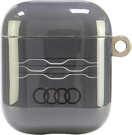 Mbështjellës Audi IML Geometric Pattern për AirPods 1/2, Gri