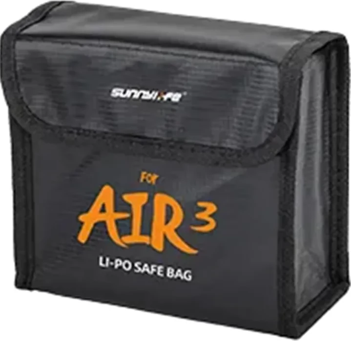 Mbështjellës baterie Sunnylife A3-DC599 për DJI Air 3, i zi, për 3 bateri