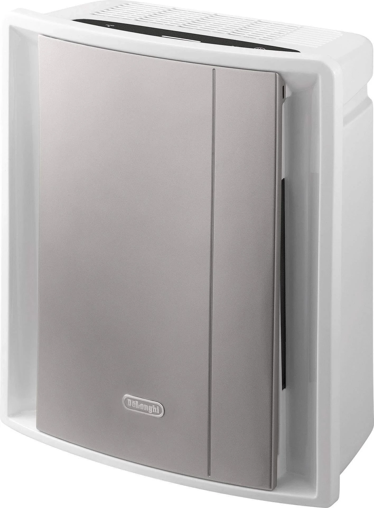 Pastrues ajri, DeLonghi AC230, 6 faza filtrimi, 3 shpejtësi, AQS, timer, deri 80 m², bardhë/argjend