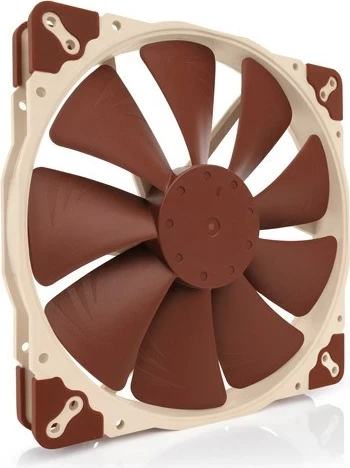 Ventilator kulle Noctua NF A20 5V PWM, 20 cm, Bezhë, E kuqe