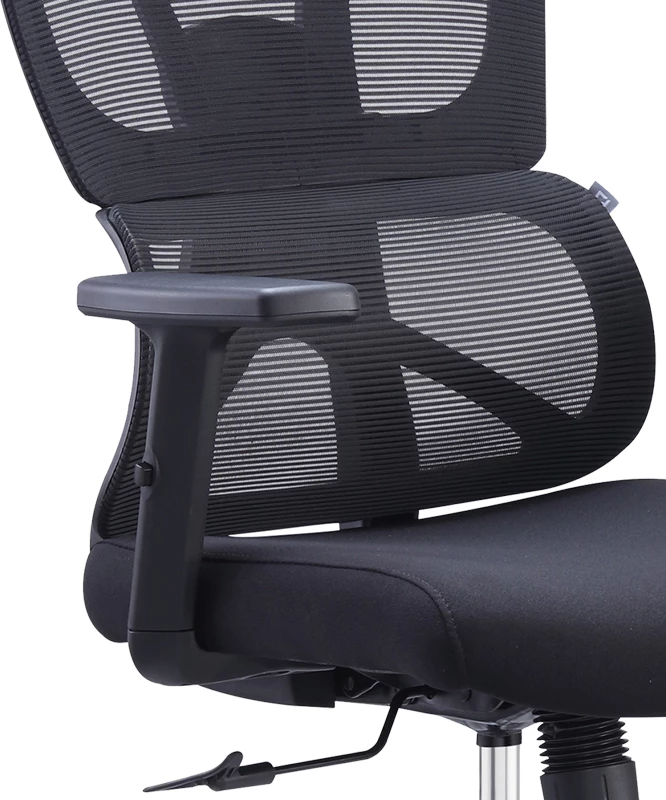 Karrige për zyre Aish, e zezë