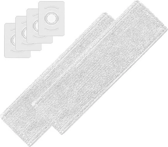 Mop rezervë Xiaomi G10, microfiber, e bardhë, set