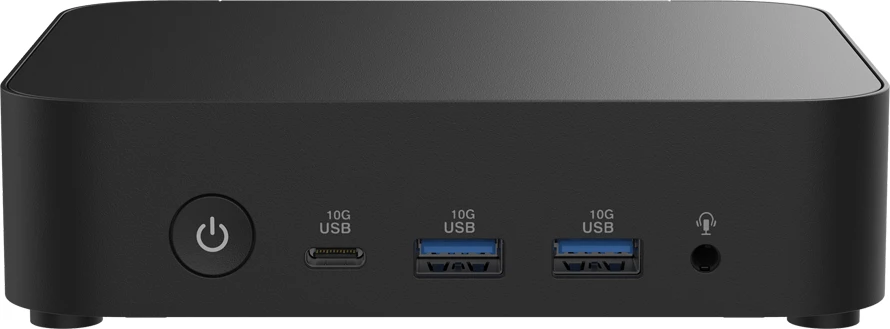 Kompjuter mini ASUS NUC 14 Essential RNUC14MNK9700002, Intel N97, 1x DDR5-4800 SO-DIMM, Wi‑Fi 6E, 2.5GbE, pa RAM/pa SSD/pa OS, Slim Kit (L6), zi