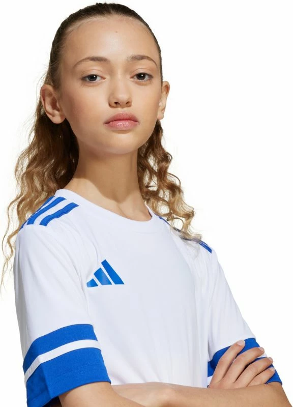 Maicë për fëmijë adidas, e bardhë dhe blu