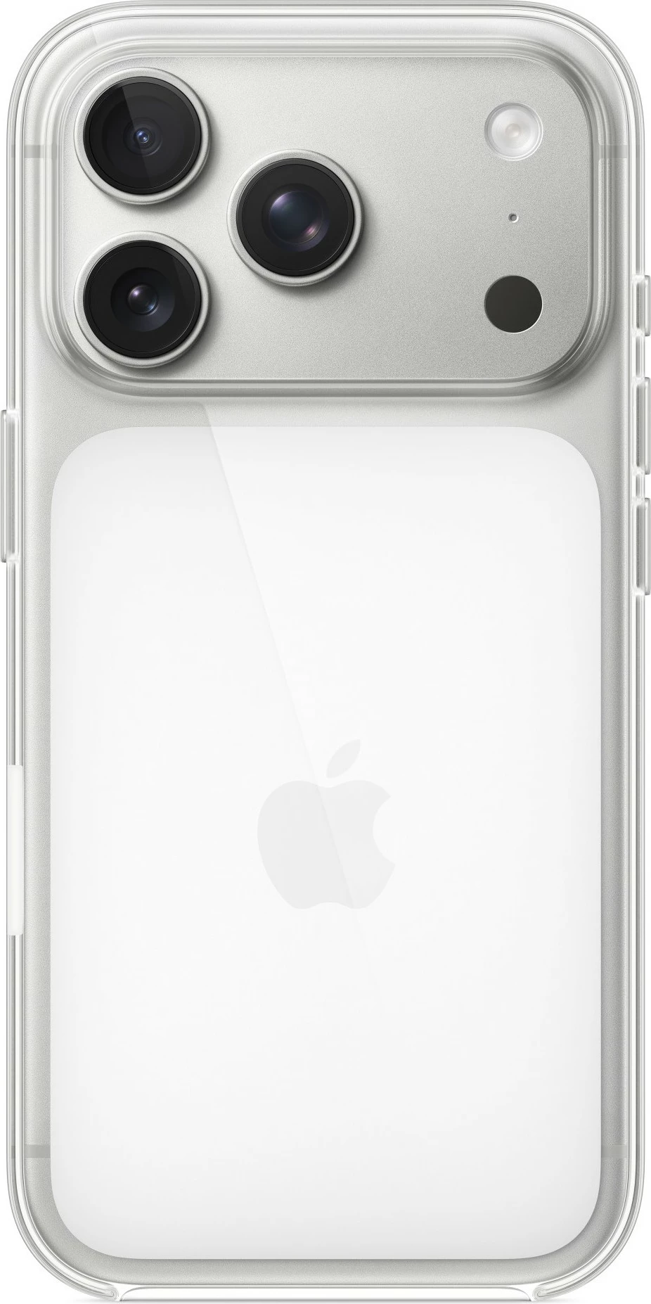 Mbështjellës Apple Clear Case për iPhone 17 Pro, MagSafe, transparent