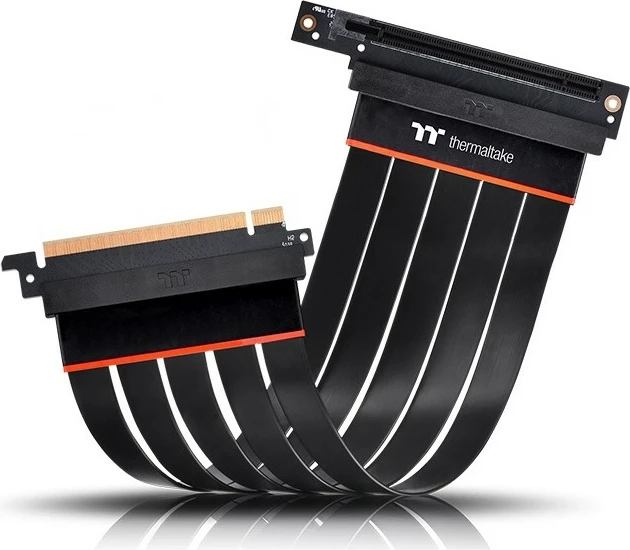 Kabllo PCIe zgjatues Thermaltake 4.0 16X 200mm, e zezë