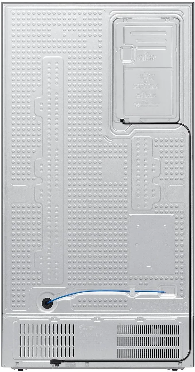 Frigorifer side-by-side, Samsung, SBS RS80F66KCFEO, 634 L, dispenser ujë/akull, SmartThings Bixby, klasa energjisë C, i zi