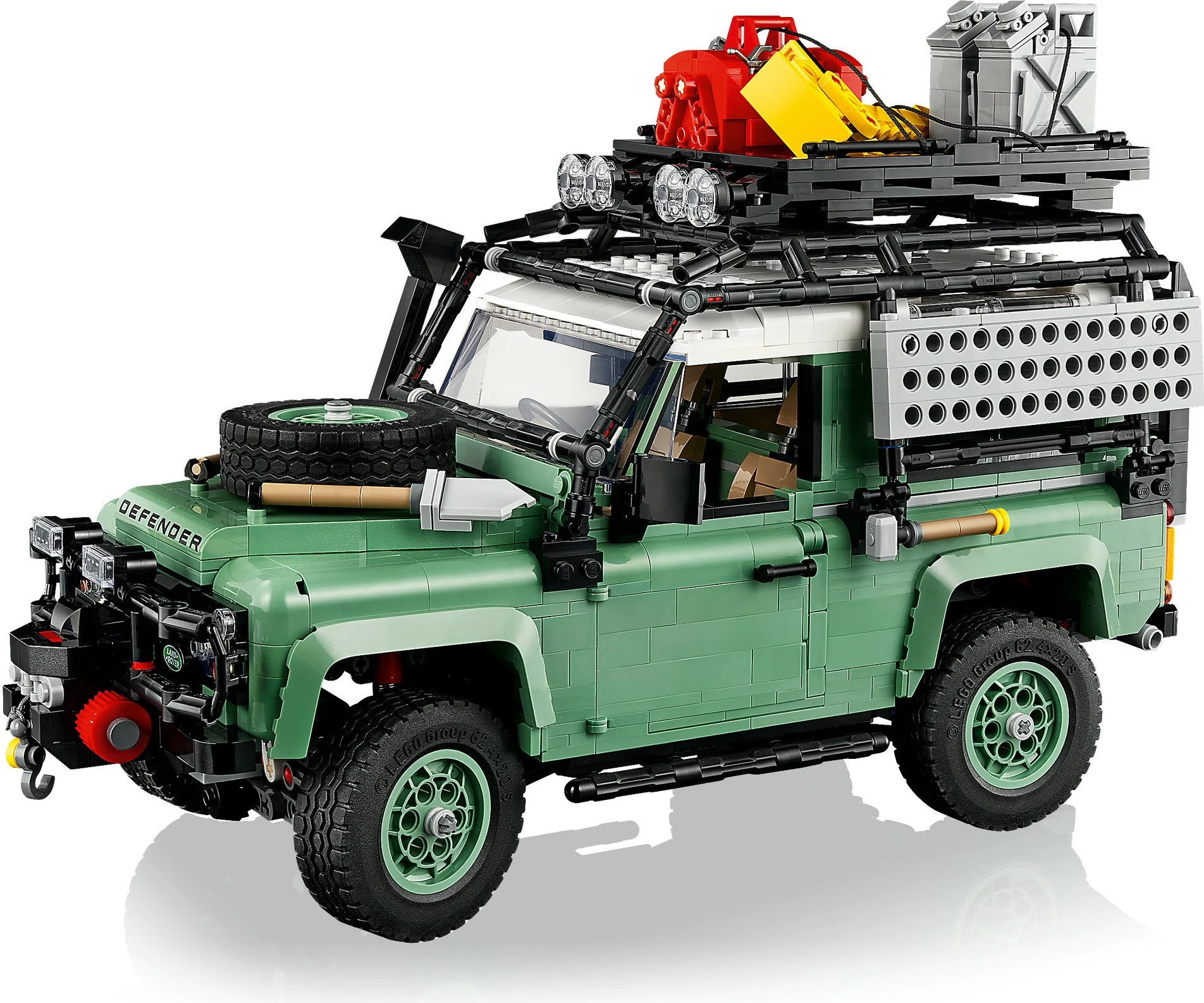 Set ndërtimi LEGO ICONS Land Rover Classic Defender 90, 2336 pjesë, Multikolor