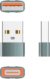 Adapter OTG LDNIO LC150 USB-A në USB-C, USB 3.0, gri