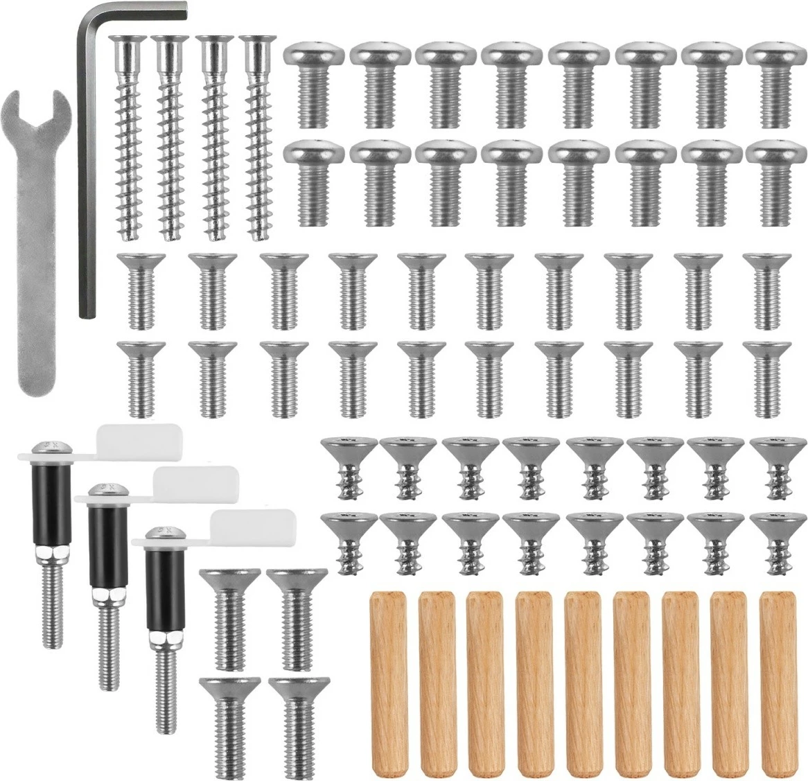 Ndarës tavoline Ergo Office ER-300W, i bardhë, me aksesorë organizues