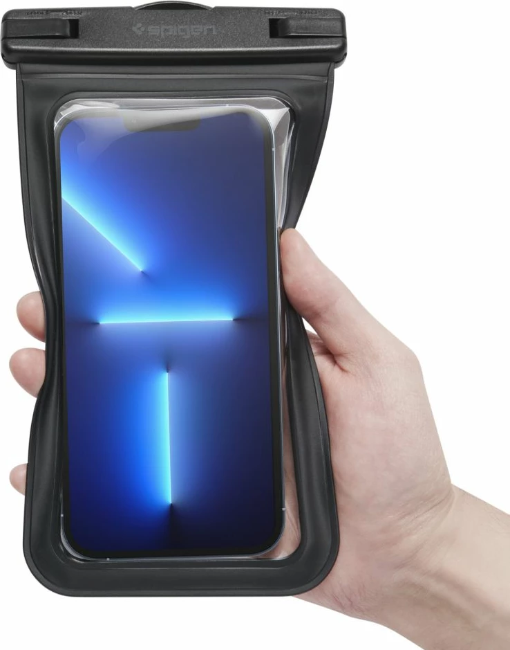 Mbështjellës Spigen Aqua Shield A601, IPX8, set 2 copë, i zi