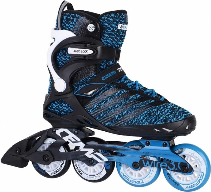 Rollera për meshkuj Tempish Wire 3.0, të zeza/ të kaltërta