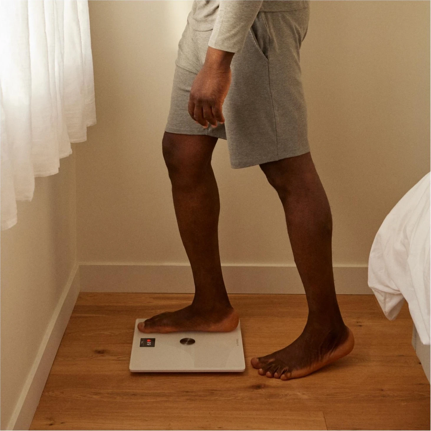 Peshore inteligjente Withings Body Comp, bardhë