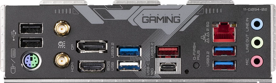 Pllakë amë GIGABYTE B650 Gaming X AX V2, AM5, ATX, DDR5 deri 128GB, Wi‑Fi 6E, 2.5GbE, Retail