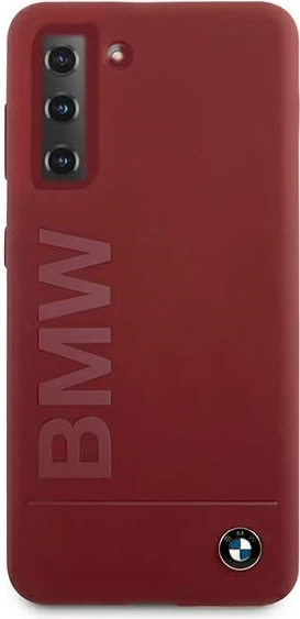 Mbështjellës BMW Silicone Signature Logo për Samsung Galaxy S21+, i kuq