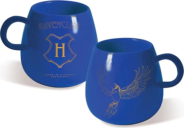 Kupë Pyramid Harry Potter Intricate Houses Ravenclaw 315 ml, qeramikë, blu, me kuti prezantimi