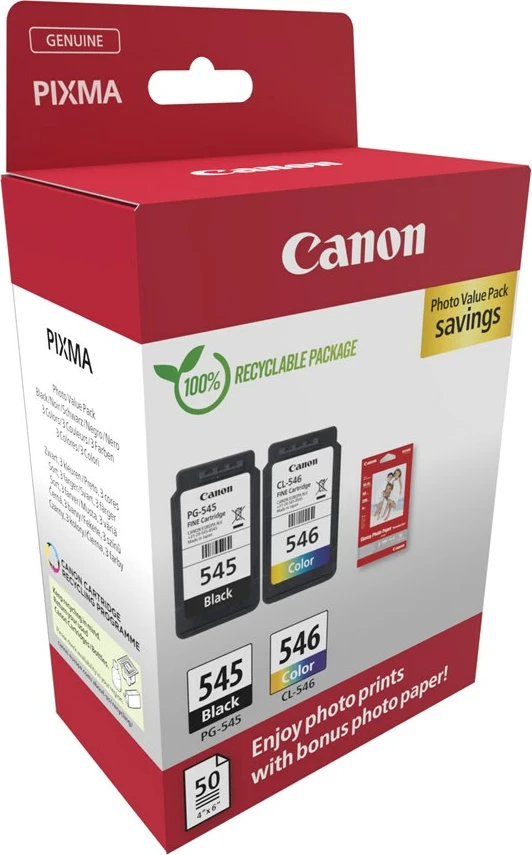 Toner Canon 8287B008, Origjinal, 2 copë, Ngjyra të ndryshme