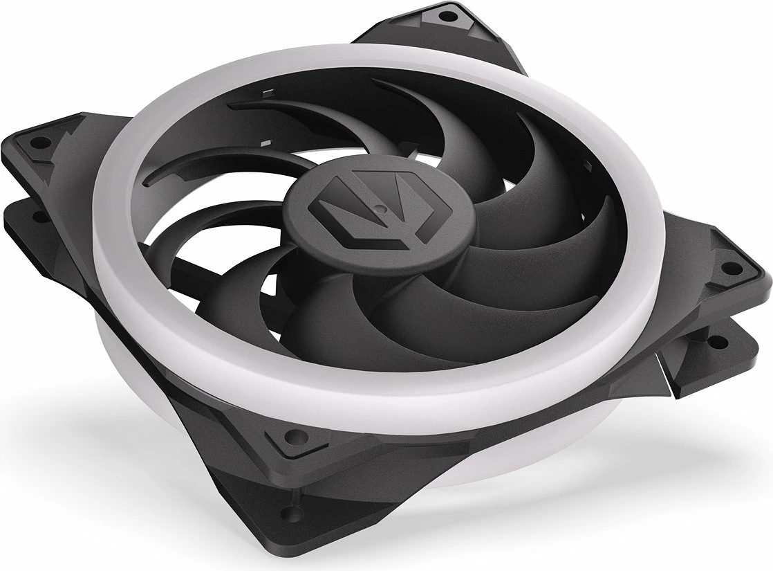 Ventilator PC Endorfy Corona 120 EY4A013, 120mm, ARGB, PWM 4-pin, 200-1600 RPM, i zi, 1 copë