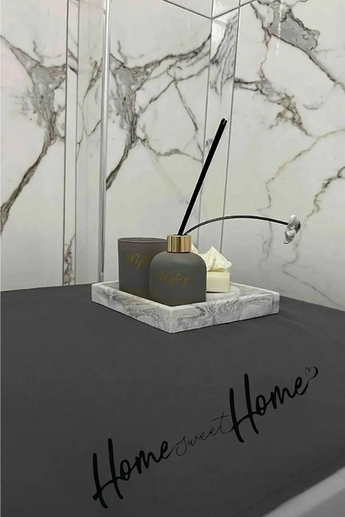 Mbulesë për lavatriçe, ngjyrë gri, Mijolnir 9997, 90x60cm