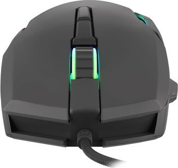 Maus gaming Genesis Xenon 220, me tela, 6400 DPI, RGB, i zi