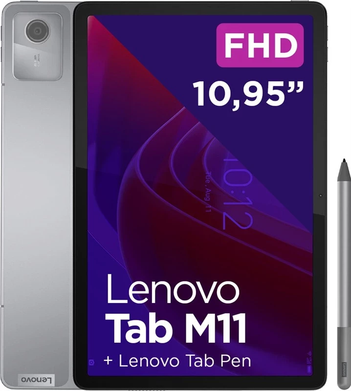 Tablet Lenovo Tab M11 4+128GB WiFi 10.95" Luna Grey