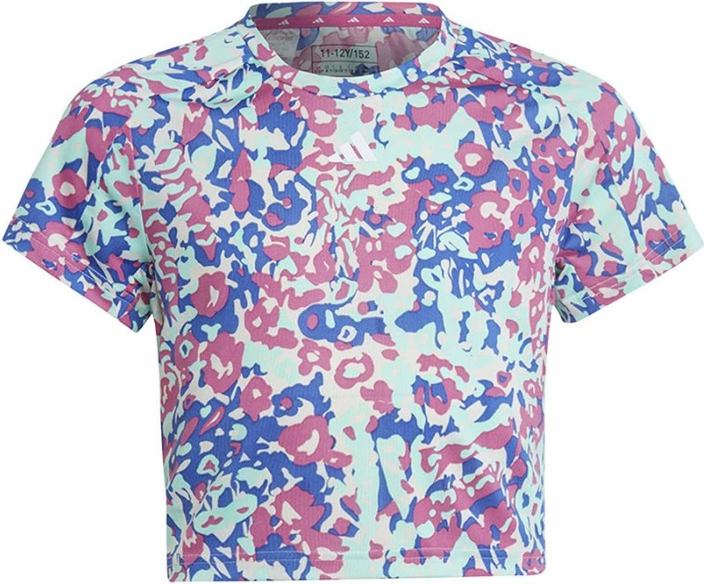 Maicë adidas për vajza, me printim të plotë