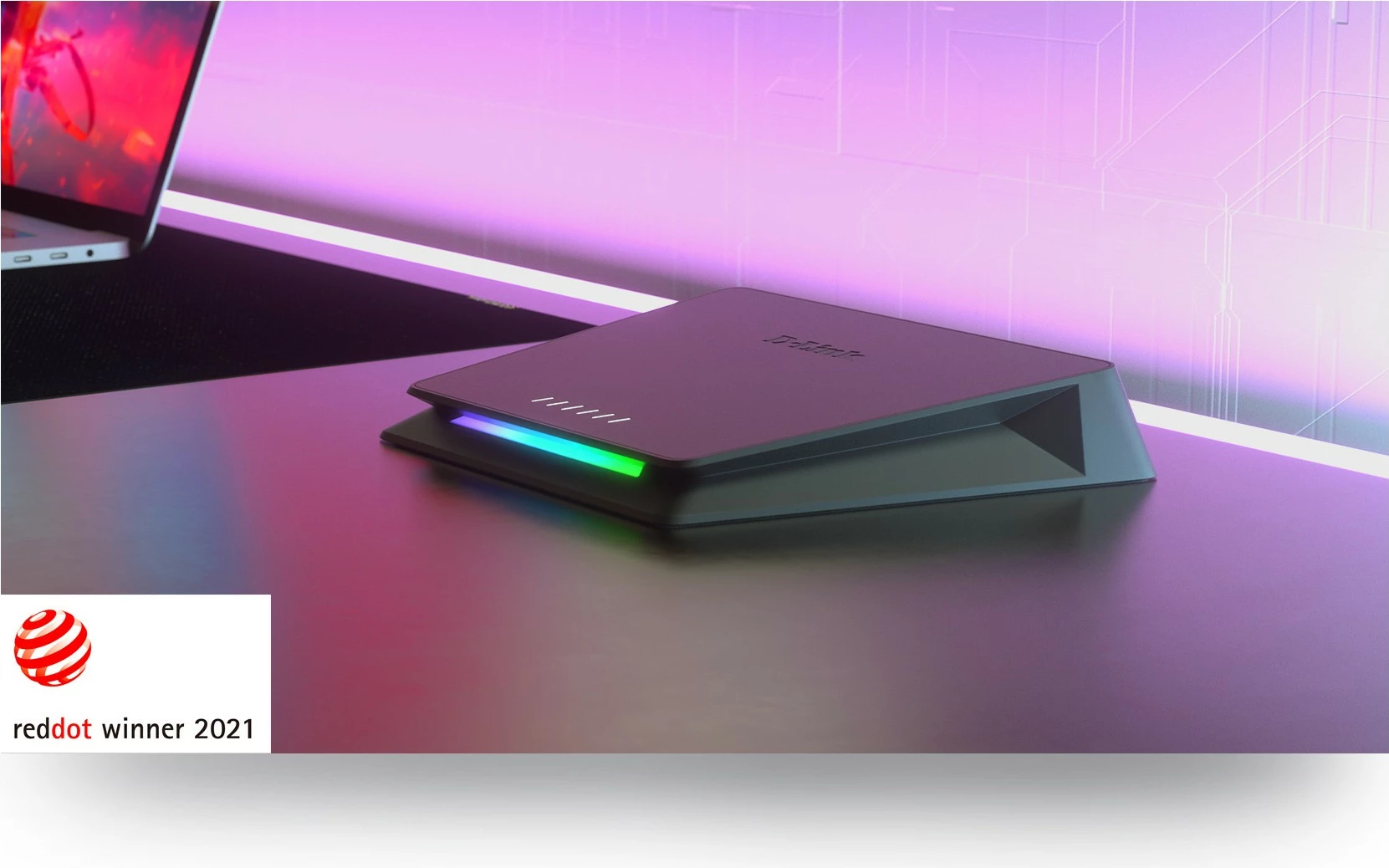 Switch D-Link DMS‑106XT, 6-Port, Multi-Gigabit, 2.5G Ethernet, gri