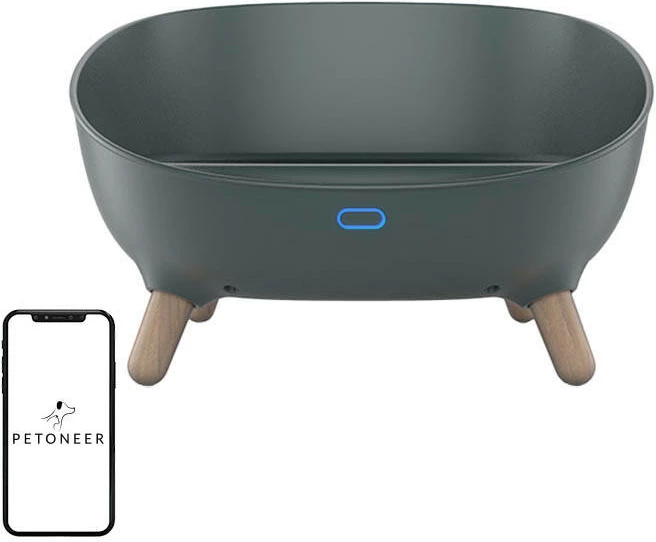 Shtrat inteligjent për kafshë Petoneer Cozy Sofa PN-110031-01, termorregullim, Wi-Fi, i zi