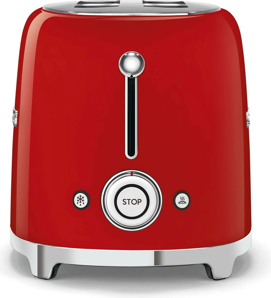 Tostier SMEG TSF01RDEU 2 feta, 950W, i kuq