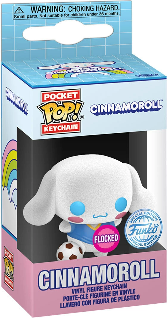 Varëse çelësash Funko Pop Sanrio Cinnamoroll, flocked, me top futbolli